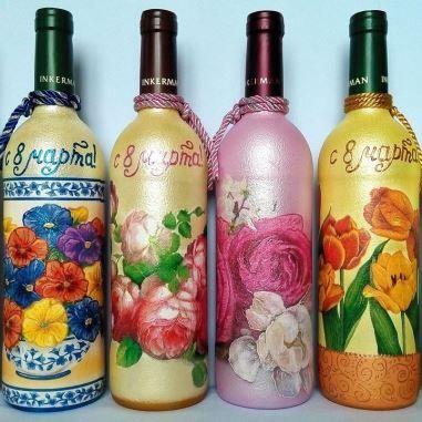 Подарочные бутылки к праздникам