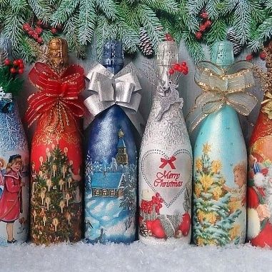 Новогоднее шампанское